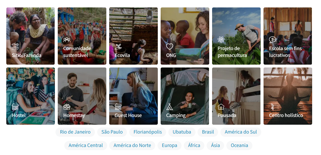 Como conseguir voluntariado com hospedagem