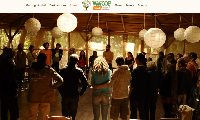 wwoof é um site de voluntariado em viagens focado em fazendas orgânicas