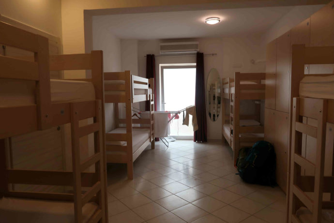 quarto no hostel em dubrovnik