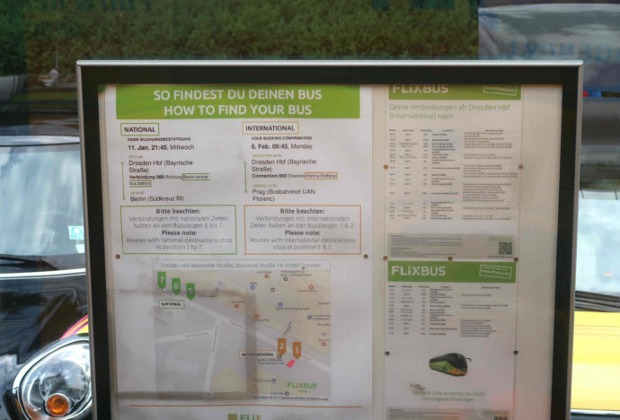 informações para viajar de ônibus pela europa