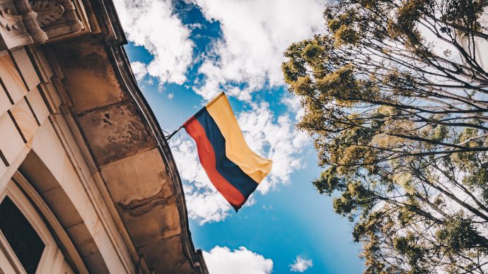 bandeira da colômbia
