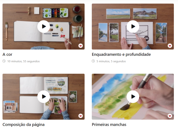 curso de aquarela