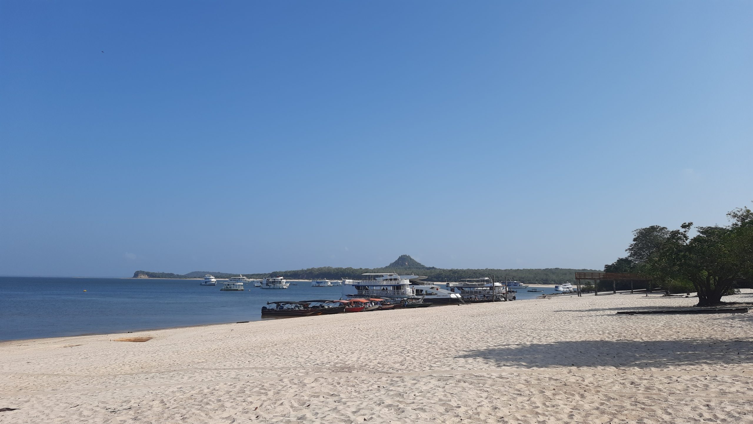 o que fazer em alter do chão - morro da piraoca ao fundo