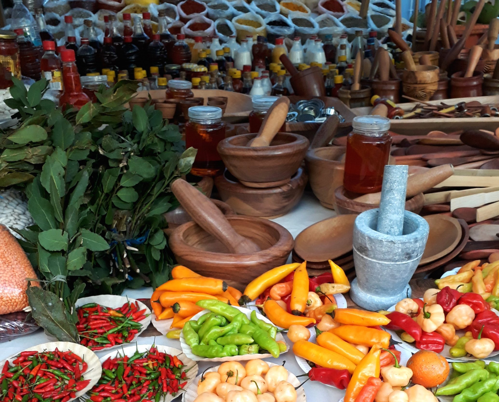 street market