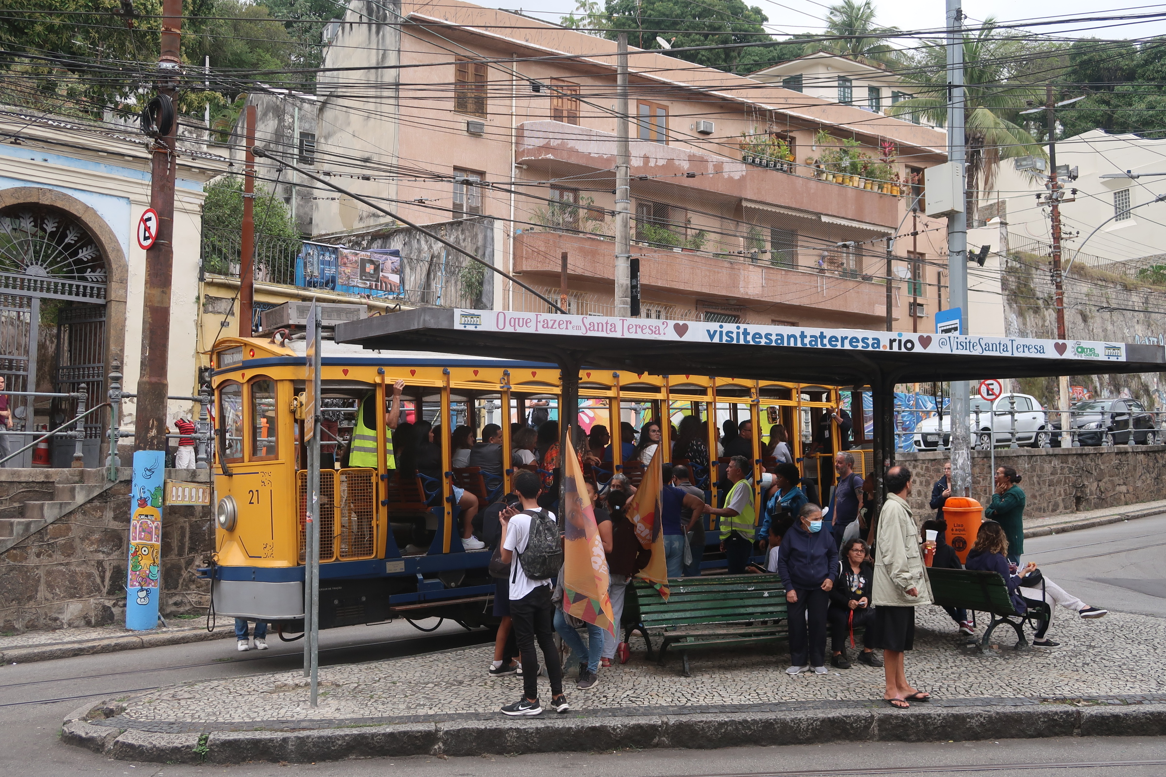 bondinho em santa teresa