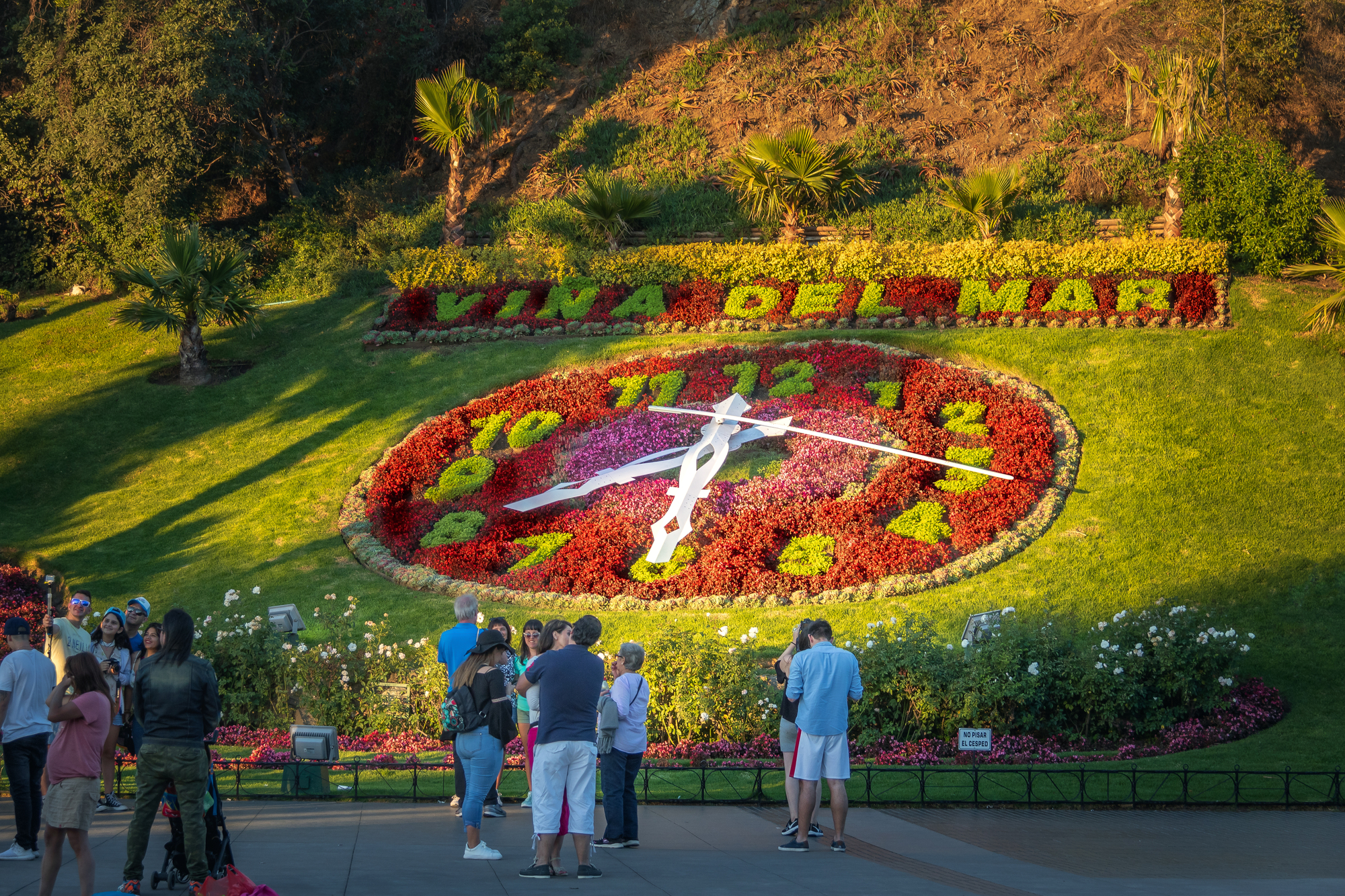 relógio das flores - o que fazer em viña del mar