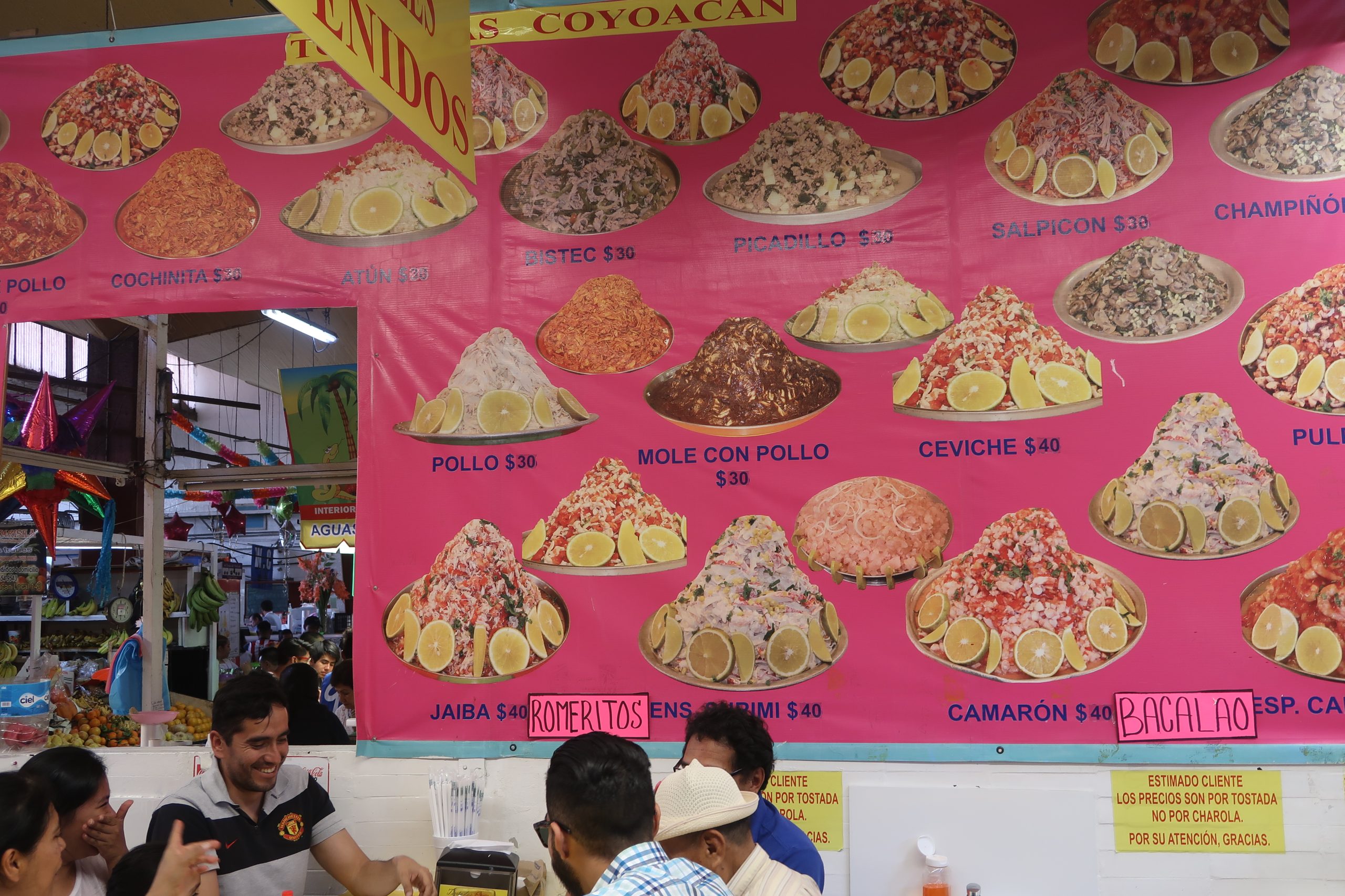 tostadas de coyoacán