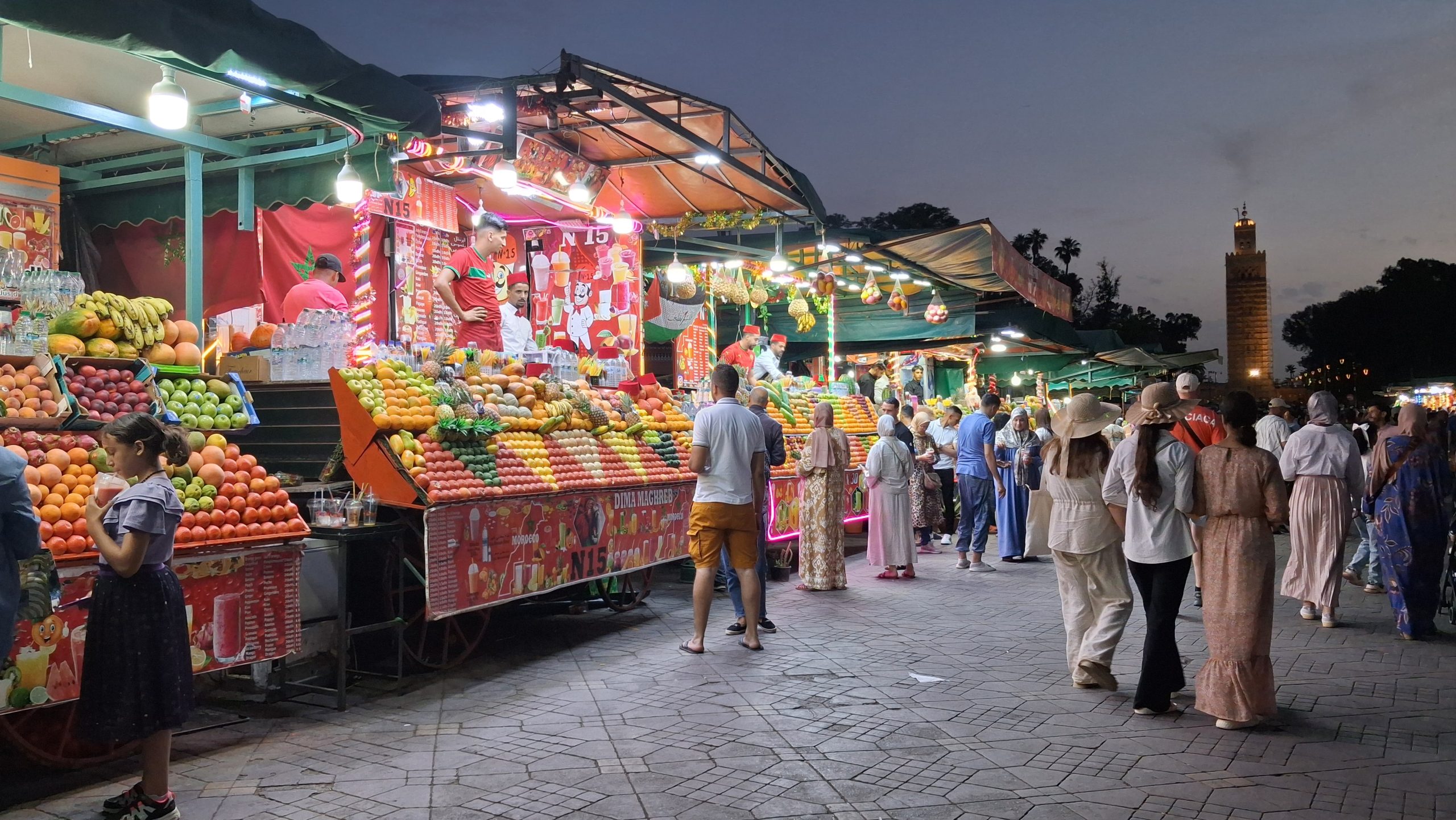 praça em marrakech