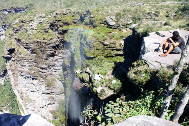 cachoeira da fumaça
